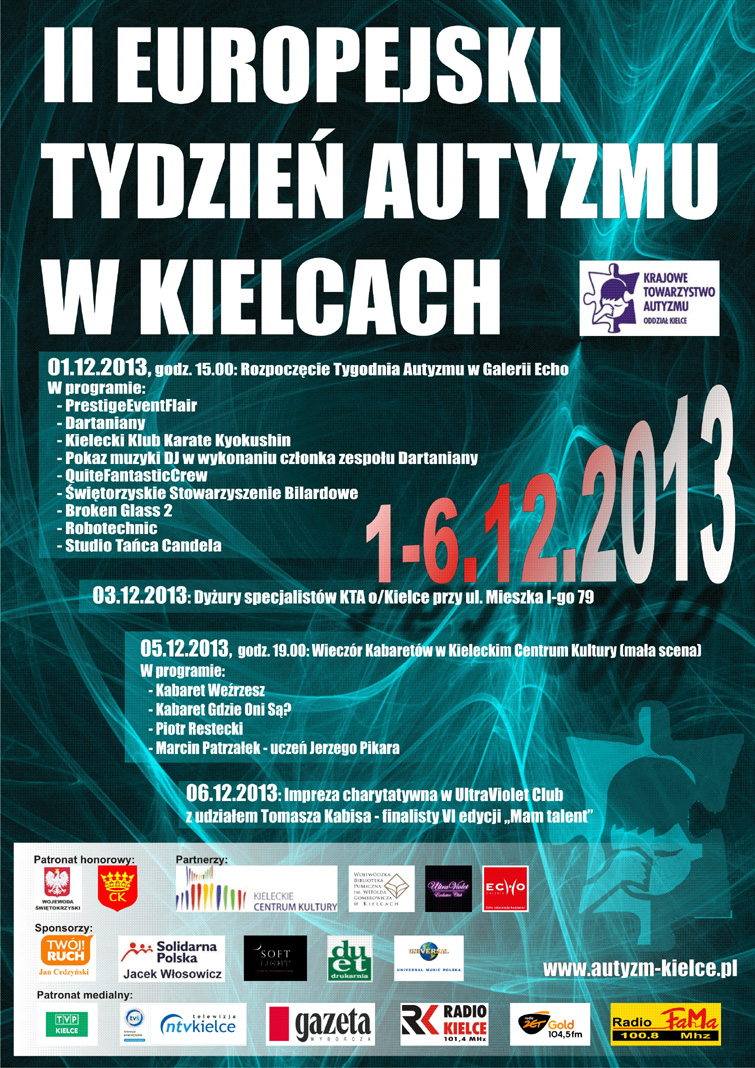europejski tydzień autyzmu w kielcach